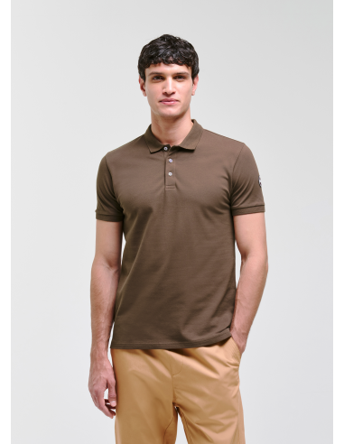Colmar --- Polo Uomo Cotone Stretch Marrone