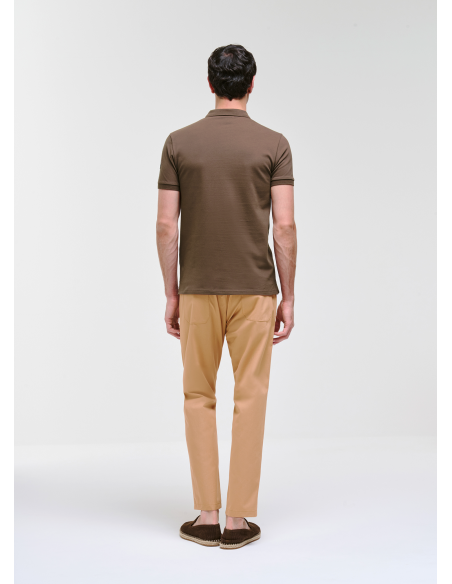 Colmar --- Polo Uomo Cotone Stretch Marrone