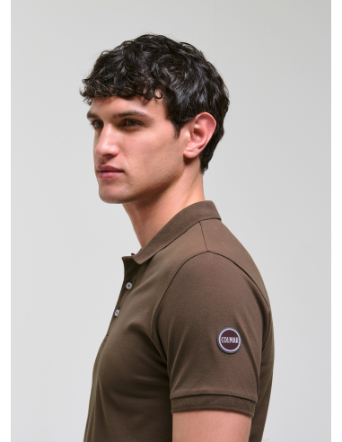 Colmar --- Polo Uomo Cotone Stretch Marrone