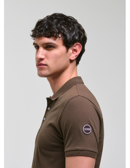 Colmar --- Polo Uomo Cotone Stretch Marrone