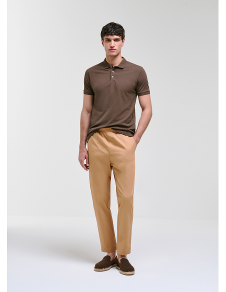Colmar --- Polo Uomo Cotone Stretch Marrone