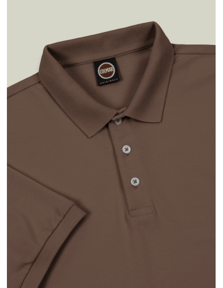 Colmar --- Polo Uomo Cotone Stretch Marrone