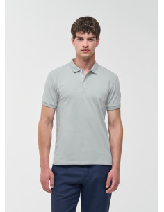 Colmar --- Polo Uomo Cotone Stretch Grigio Chiaro