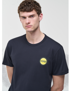 Colmar --- T-Shirt Uomo Cotone Blu Scuro