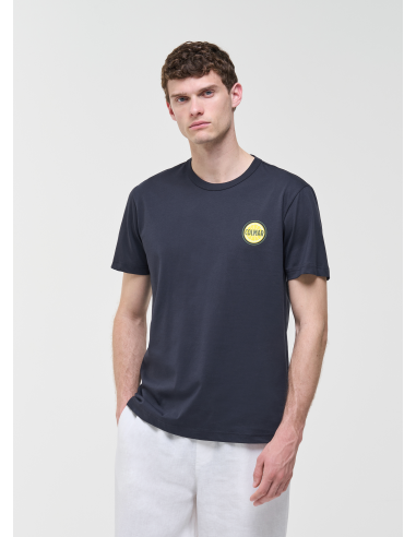 Colmar --- T-Shirt Uomo Cotone Blu Scuro
