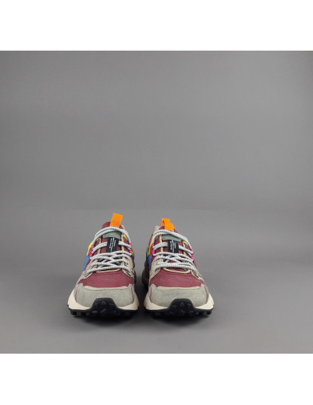 Flower Mountain ---- Yamano 3 Donna Camoscio Tela Multi