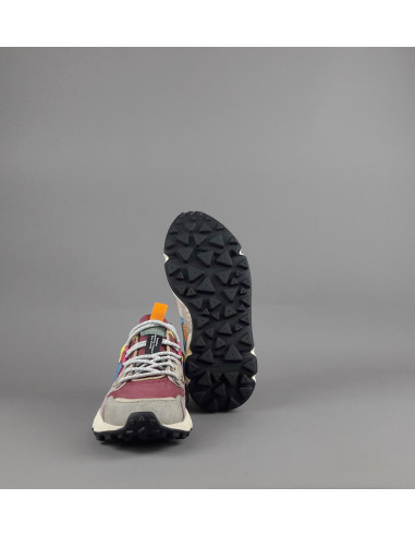 Flower Mountain ---- Yamano 3 Donna Camoscio Tela Multi