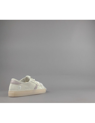 D.A.T.E. --- Sneakers Tender Donna Camoscio Beige Opaco