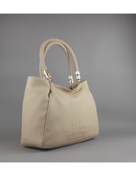 Love Moschino --- Borsa A Spalla Donna Pu Beige