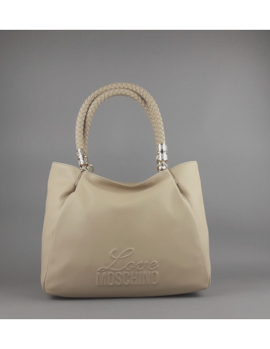 Love Moschino --- Borsa A Spalla Donna Pu Beige