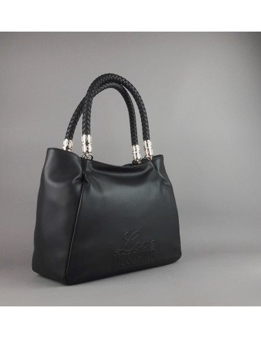 Love Moschino --- Borsa A Spalla Donna Pu Nero