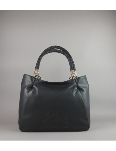 Love Moschino --- Borsa A Spalla Donna Pu Nero