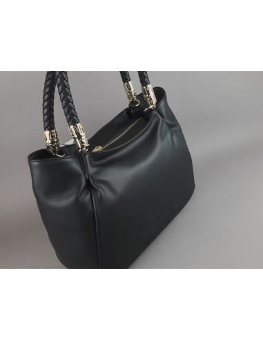 Love Moschino --- Borsa A Spalla Donna Pu Nero