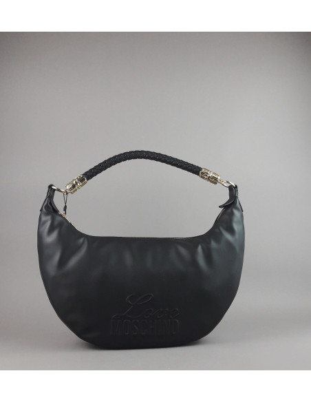 Love Moschino --- Borsa A Spalla Donna Pu Nero