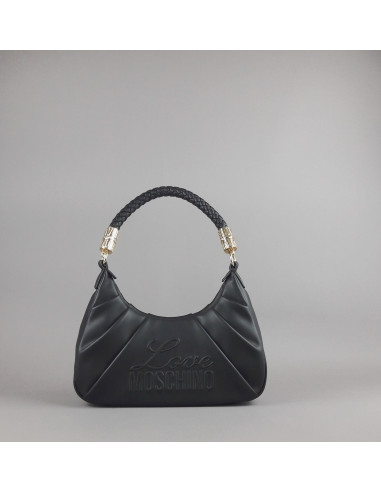 Love Moschino --- Borsa A Spalla Donna Pu Nero
