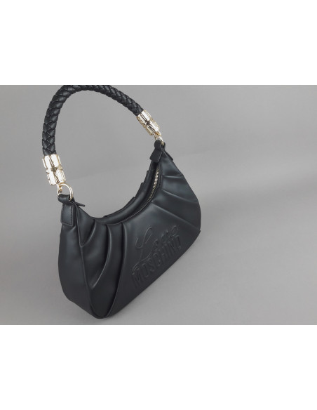 Love Moschino --- Borsa A Spalla Donna Pu Nero