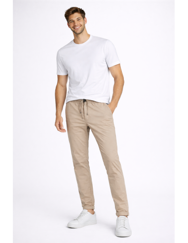 Clark --- Pantalone Uomo Lewis Popeline Beige
