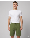Sun 68 --- Bermuda Uomo Misto Cotone Verde Militare