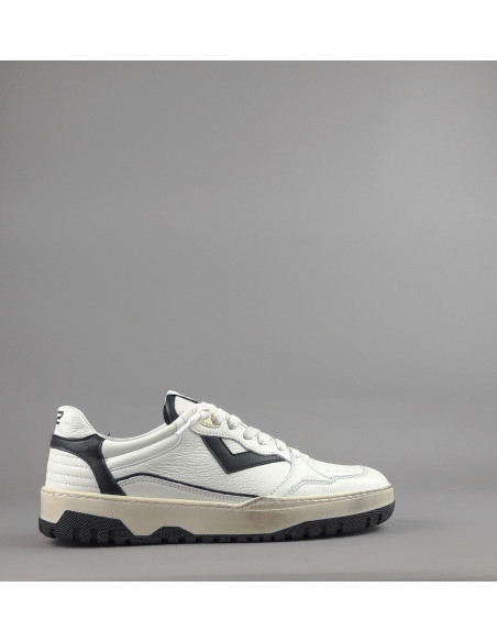 4B12 --- Sneakers Uomo Olimpia Pelle Bianco
