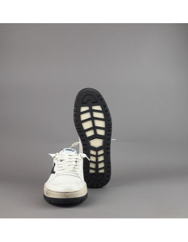 4B12 --- Sneakers Uomo Olimpia Pelle Bianco