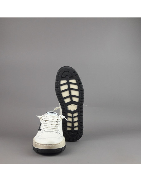 4B12 --- Sneakers Uomo Olimpia Pelle Bianco