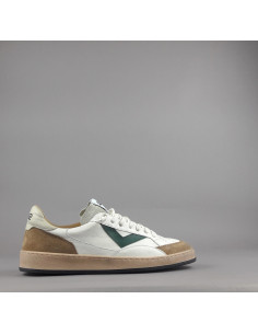 4B12 --- Sneakers Uomo Play Pelle Camoscio Bianco