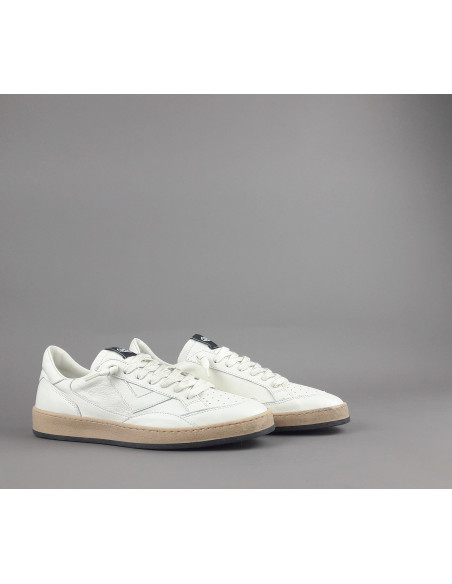 4B12 --- Sneakers Uomo Play Pelle Bianco