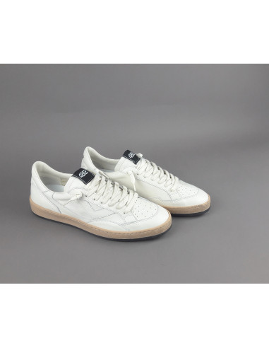 4B12 --- Sneakers Uomo Play Pelle Bianco