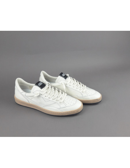 4B12 --- Sneakers Uomo Play Pelle Bianco