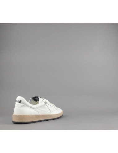 4B12 --- Sneakers Uomo Play Pelle Bianco