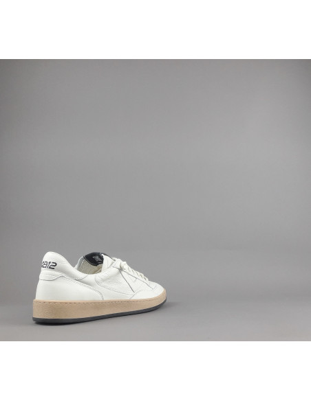 4B12 --- Sneakers Uomo Play Pelle Bianco