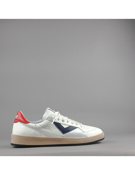 4B12 --- Sneakers Uomo Play Pelle Bianco