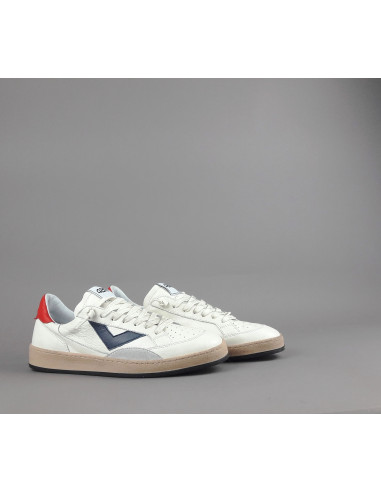 4B12 --- Sneakers Uomo Play Pelle Bianco