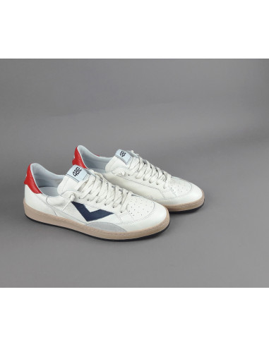 4B12 --- Sneakers Uomo Play Pelle Bianco