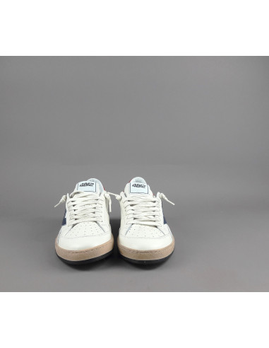 4B12 --- Sneakers Uomo Play Pelle Bianco