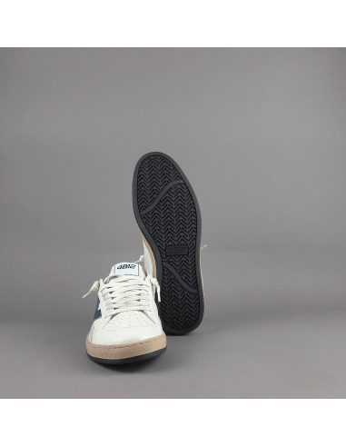 4B12 --- Sneakers Uomo Play Pelle Bianco