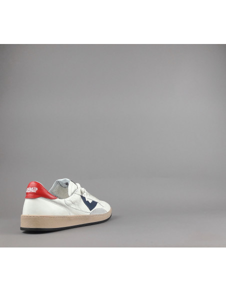 4B12 --- Sneakers Uomo Play Pelle Bianco
