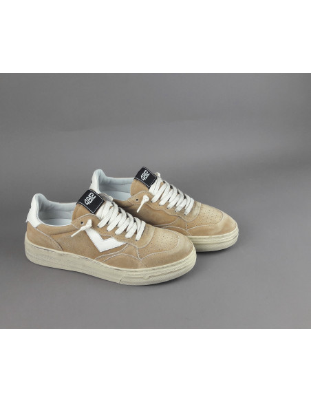 4B12 --- Sneakers Uomo Hyper Camoscio Beige