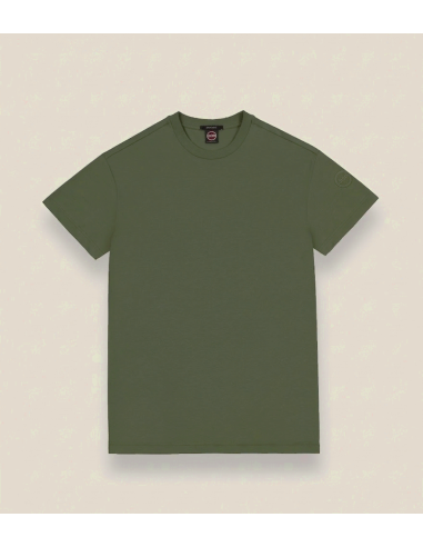 Colmar --- T-Shirt Uomo Cotone Verde Militare