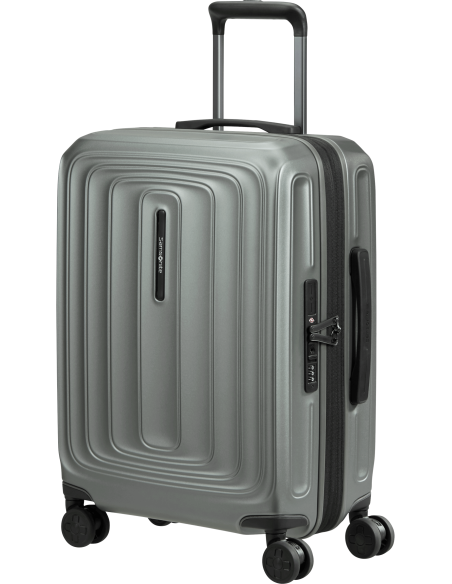 Samsonite --- Trolley 55 Espandibile Policarbonato Grigio