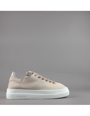 Stokton --- Sneakers Donna Nabuk Beige Naturale