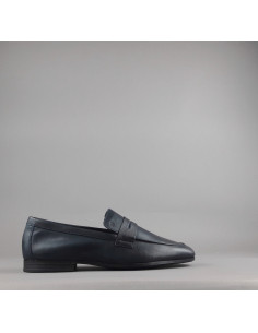 Frau --- Mocassino Destrutturato Uomo Pelle Blu Scuro