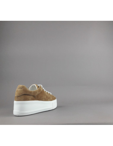 Frau --- Sneakers Platform Donna Camoscio Marrone Chiaro