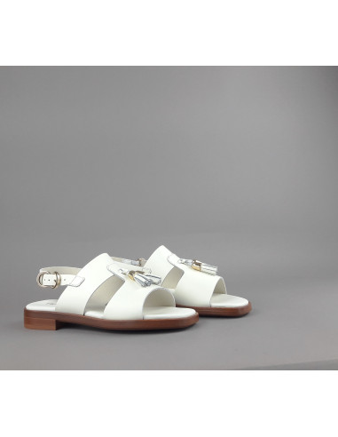 Frau --- Sandalo Donna Pelle Bianco