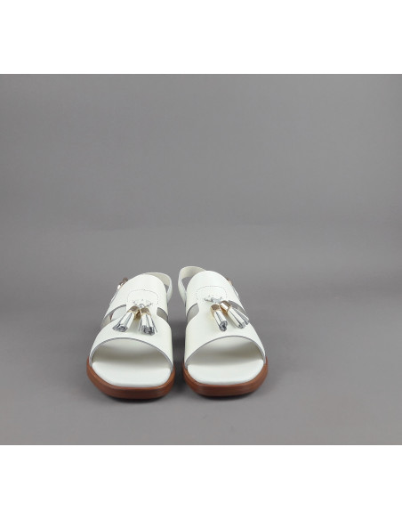 Frau --- Sandalo Donna Pelle Bianco