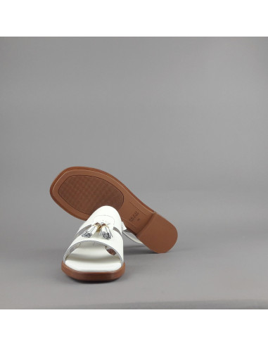 Frau --- Sandalo Donna Pelle Bianco