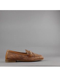 Frau --- Mocassino Donna Rafia Marrone Chiaro
