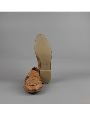 Frau --- Mocassino Donna Rafia Marrone Chiaro
