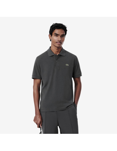 Lacoste --- Polo Light Stretch Uomo Grigio Scuro