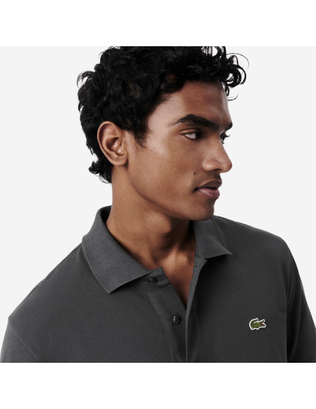 Lacoste --- Polo Light Stretch Uomo Grigio Scuro